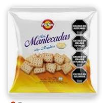 GALLETITAS PARNOR MINI MANTECADAS (promo x 4 paq) 16/06